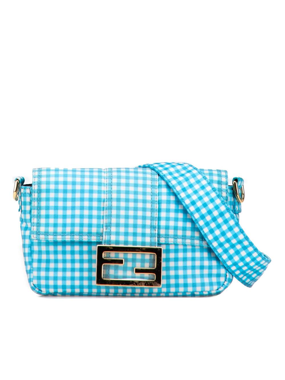 Fendi Joshua Vides Mini Nylon Gingham #338123F99B